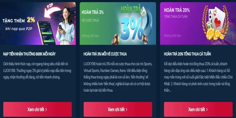 Các môn thể thao khác tại Vicwin